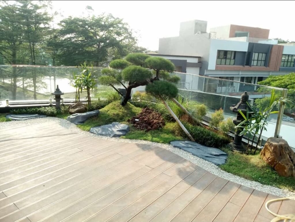 Taman Kering Minimalis